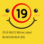 [미국 BACI] White Label BLW3158-BLK (95)